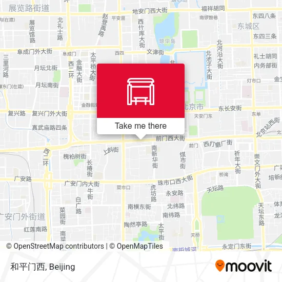 和平门西 map