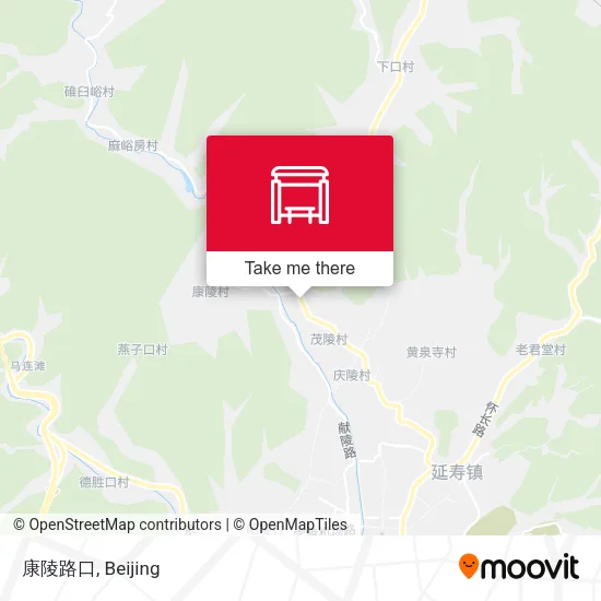 康陵路口 map