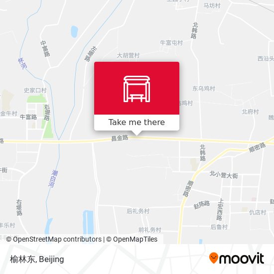榆林东 map