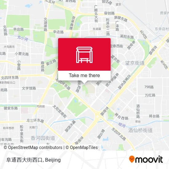 阜通西大街西口 map