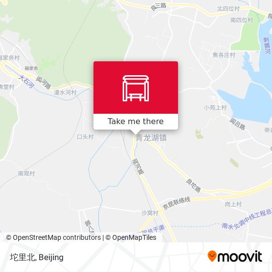 坨里北 map