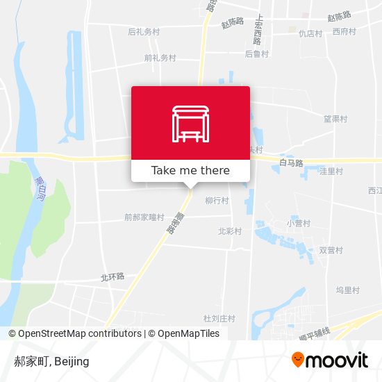 郝家町 map