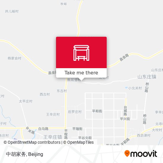 中胡家务 map