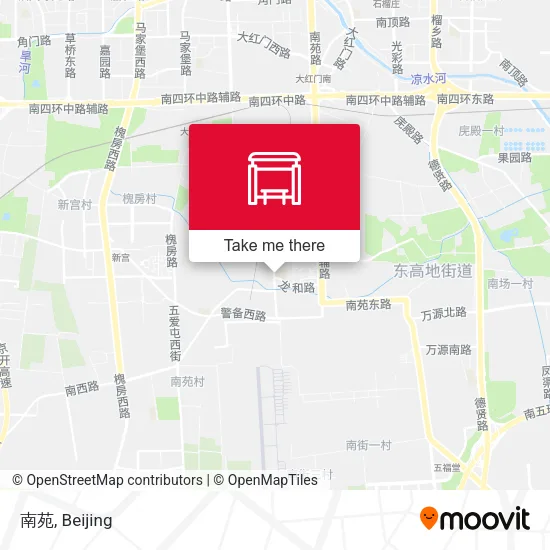 南苑 map