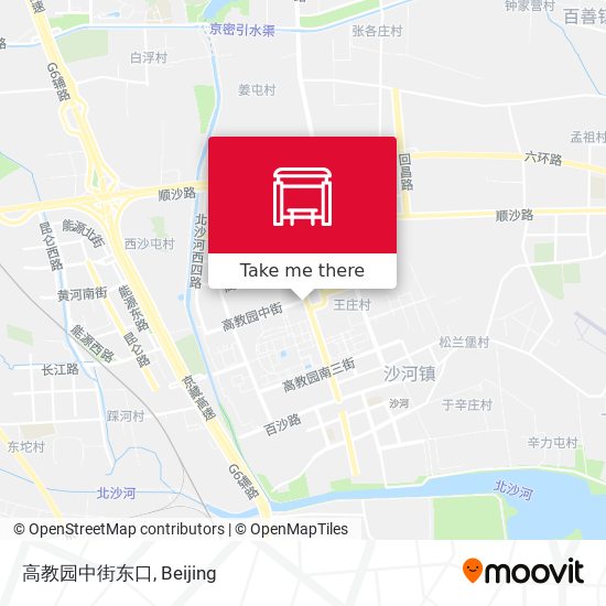 高教园中街东口 map
