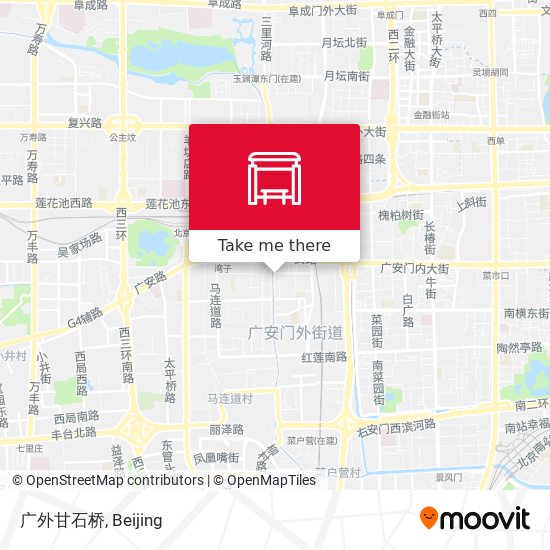 广外甘石桥 map