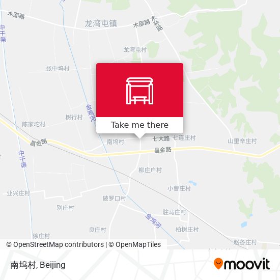 南坞村 map