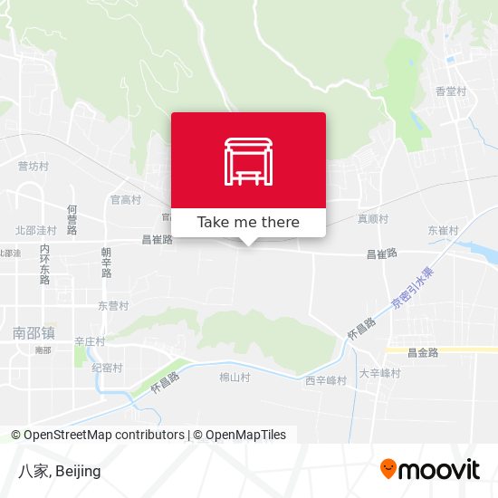八家 map