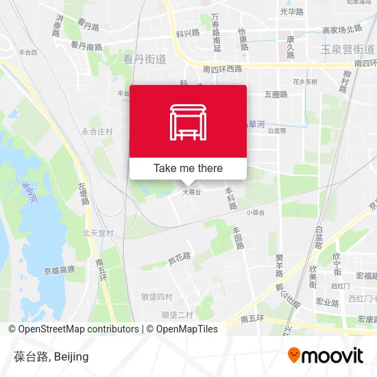 葆台路 map