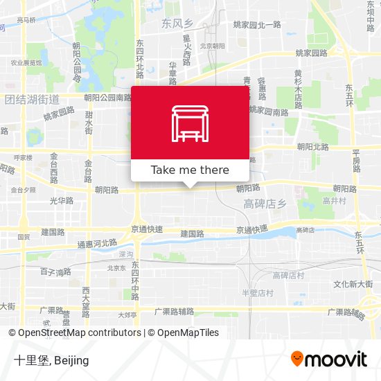 十里堡 map