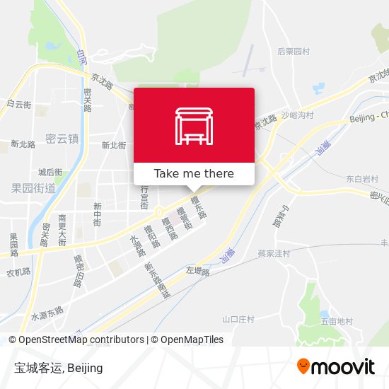 宝城客运 map