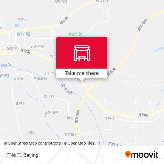 广禄庄 map
