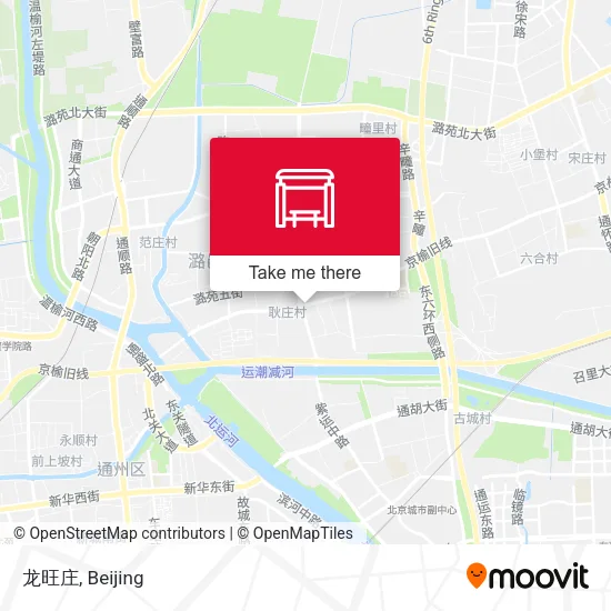 龙旺庄 map