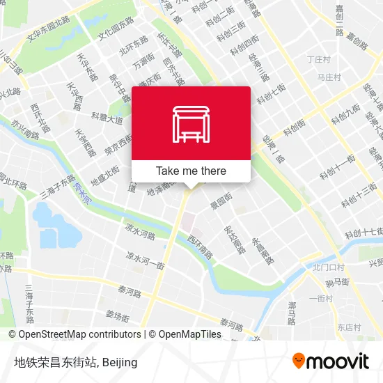 地铁荣昌东街站 map