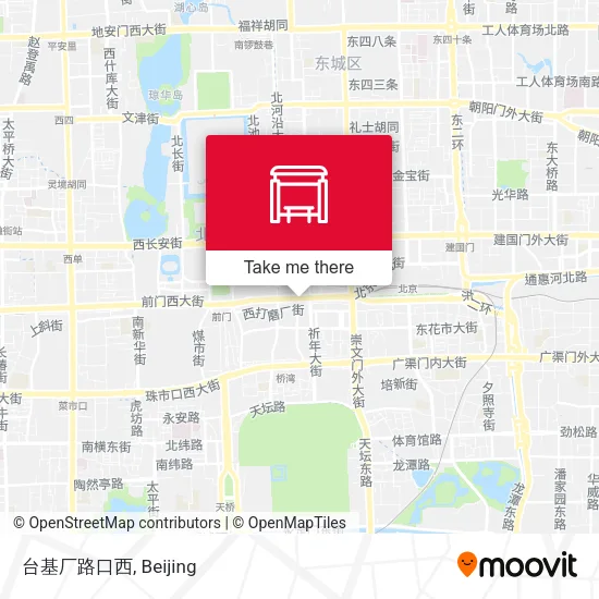 台基厂路口西 map