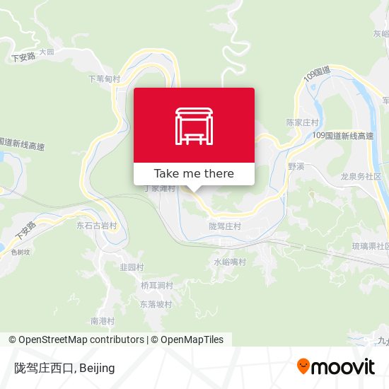 陇驾庄西口 map