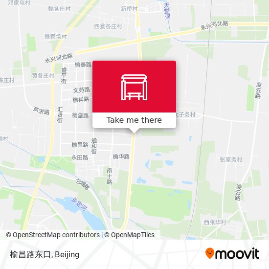 榆昌路东口 map