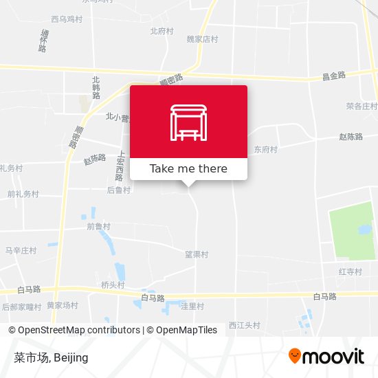 菜市场 map