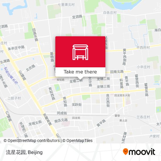 流星花园 map
