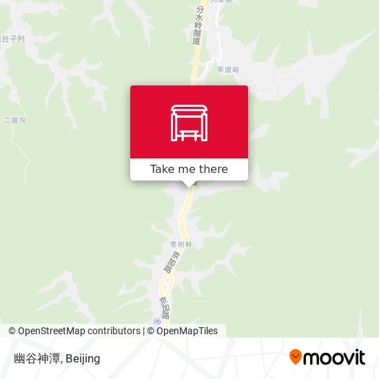 幽谷神潭 map