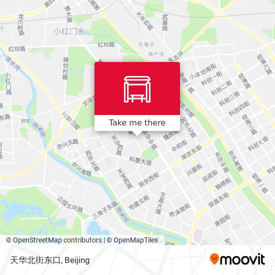天华北街东口 map