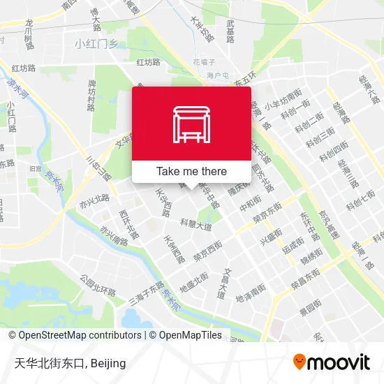 天华北街东口 map
