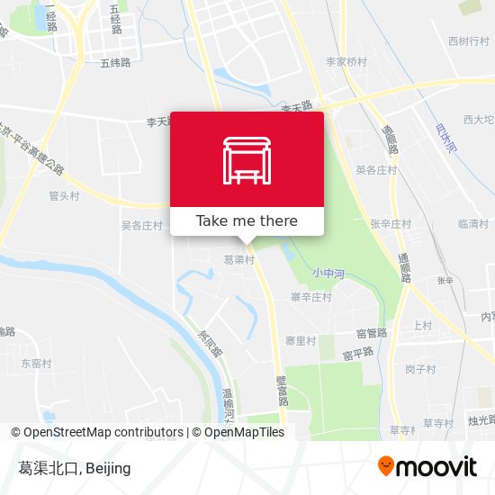 葛渠北口 map