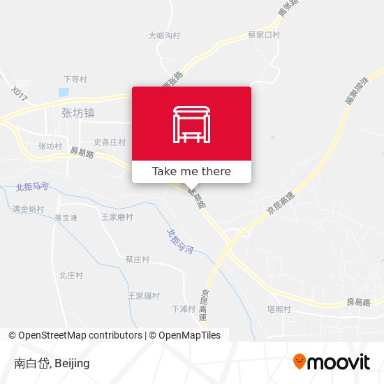 南白岱 map