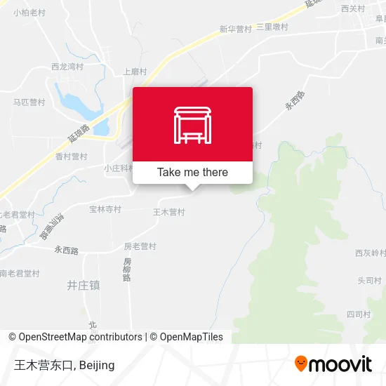 王木营东口 map