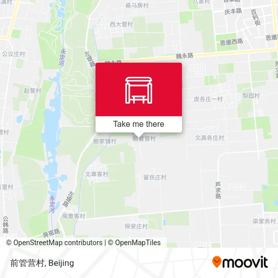 前管营村 map