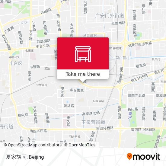 夏家胡同 map