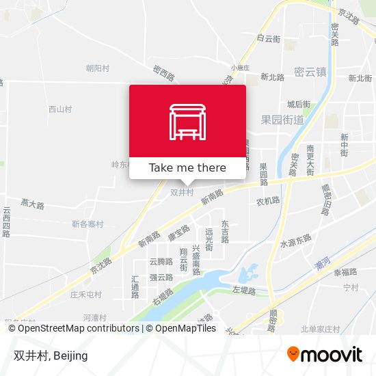 双井村 map