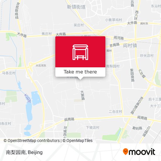 南梨园南 map