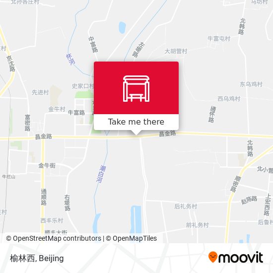 榆林西 map