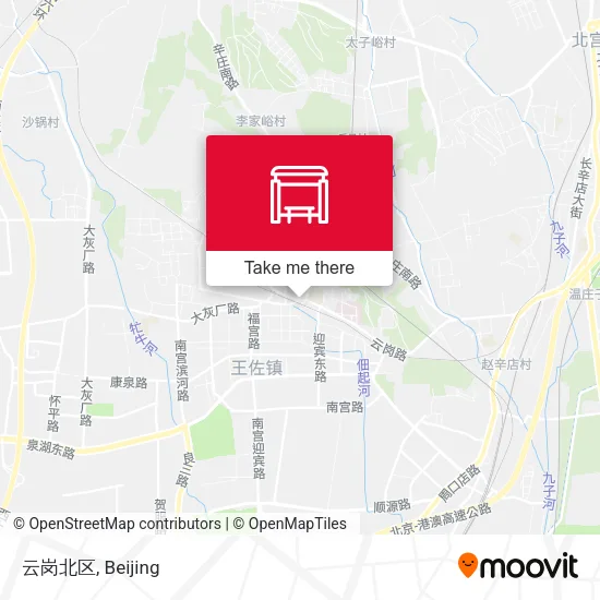 云岗北区 map