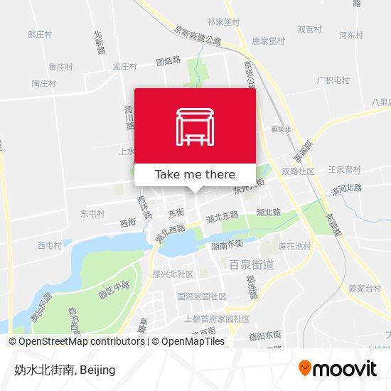妫水北街南 map
