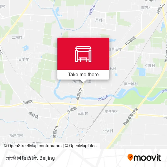 琉璃河镇政府 map