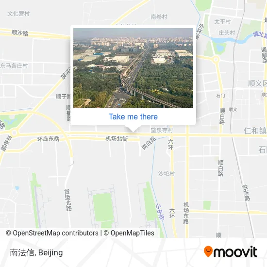 南法信 map