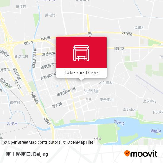 南丰路南口 map