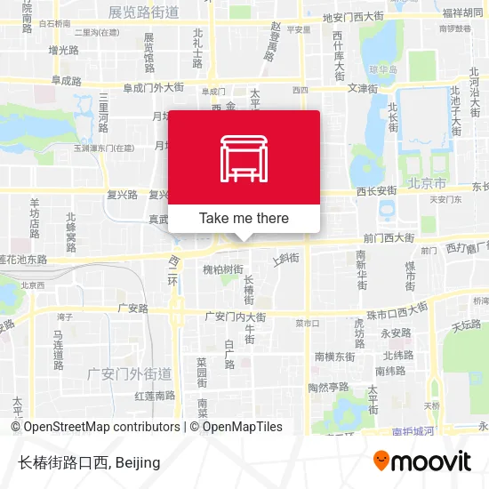 长椿街路口西 map