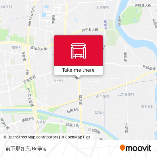 前下邢各庄 map