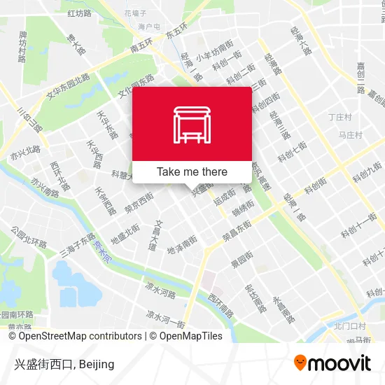 兴盛街西口 map