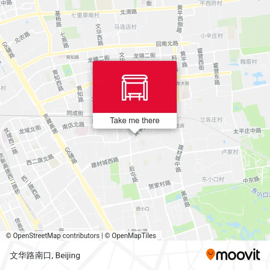 文华路南口 map