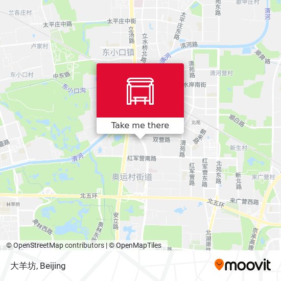 大羊坊 map