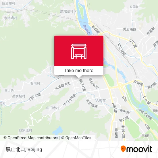 黑山北口 map