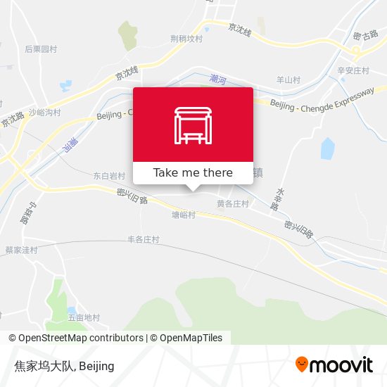 焦家坞大队 map