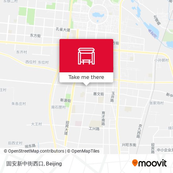 固安新中街西口 map