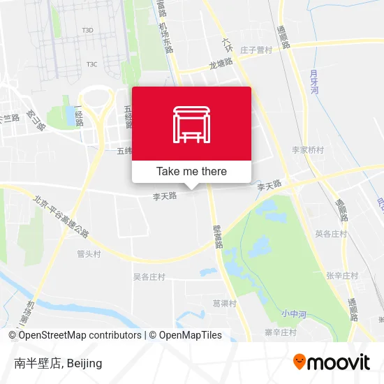 南半壁店 map