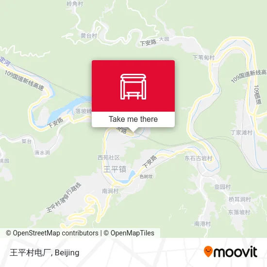 王平村电厂 map