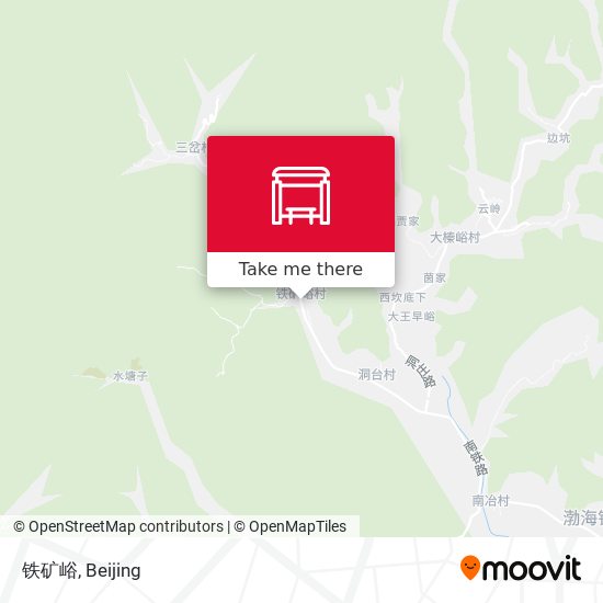 铁矿峪 map